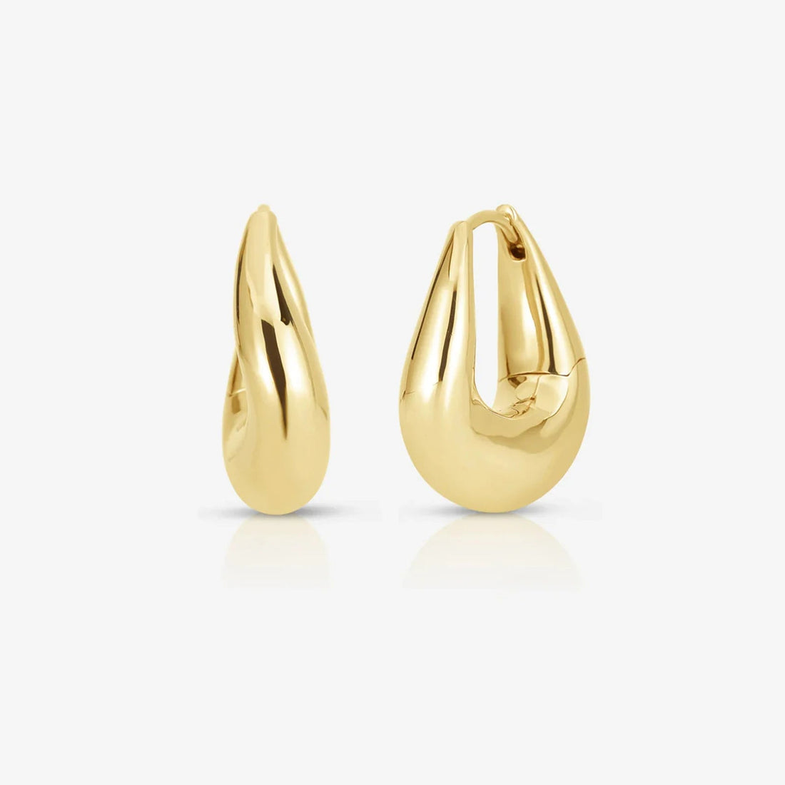 Teardrop Stud Earrings