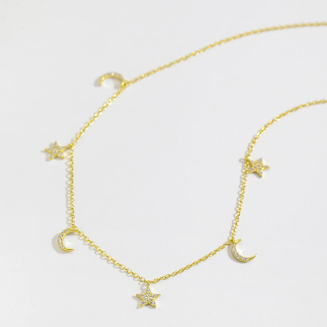 Moon & Star Necklace