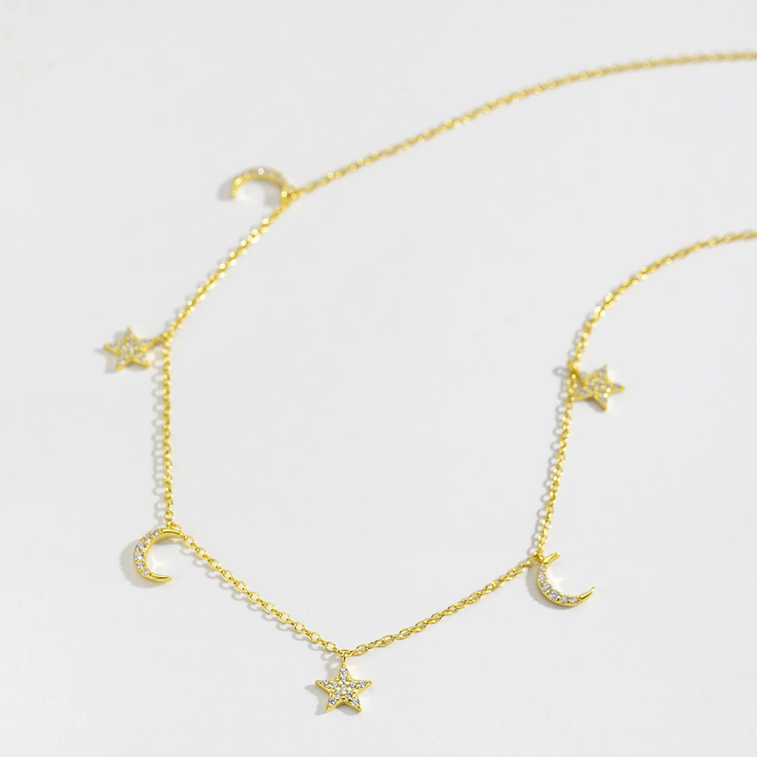 Moon & Star Necklace