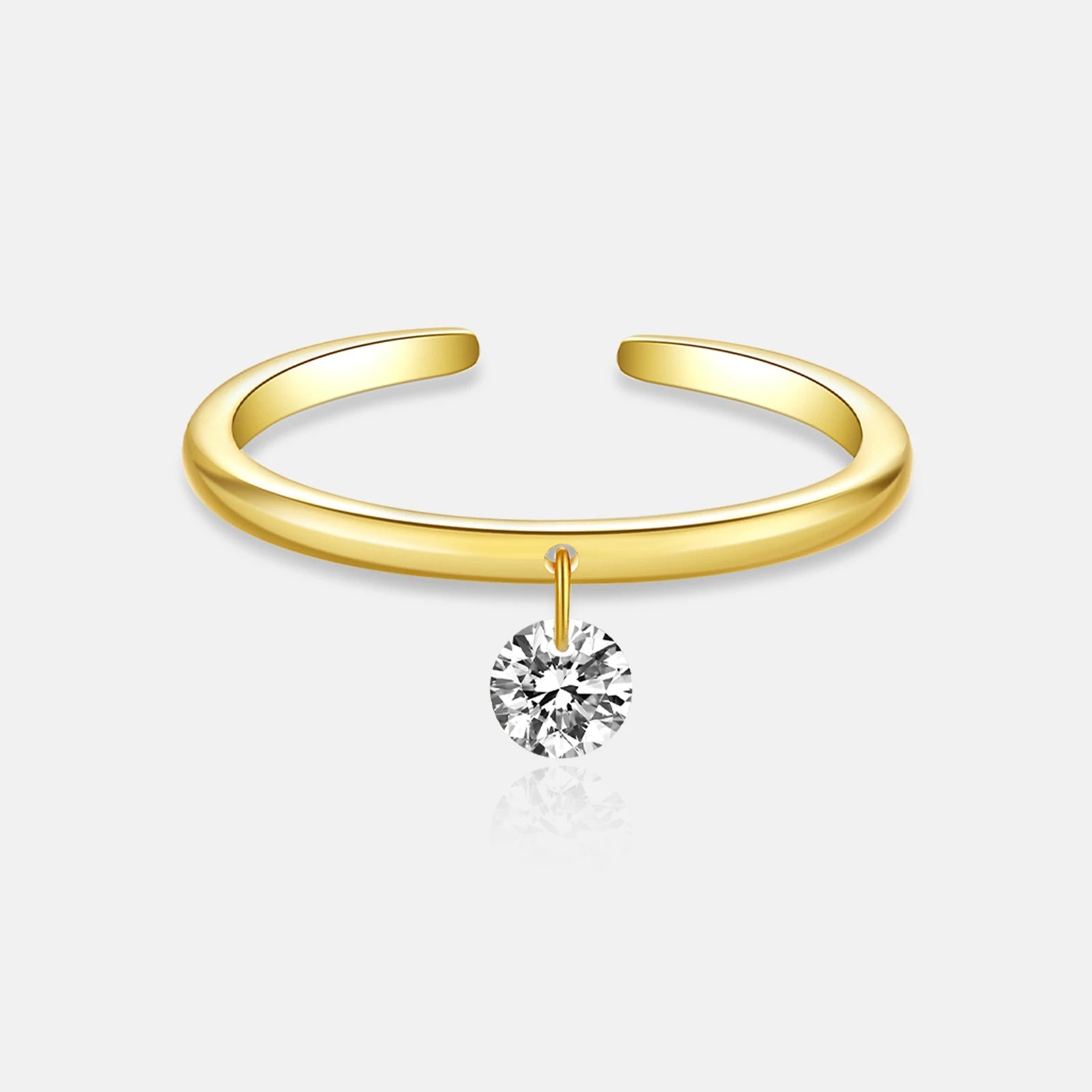 Round Crystal Ring