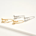 Trio Cartilage Stud Earrings