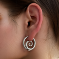 Spiral Drop Earrings