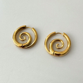 Spiral Drop Earrings
