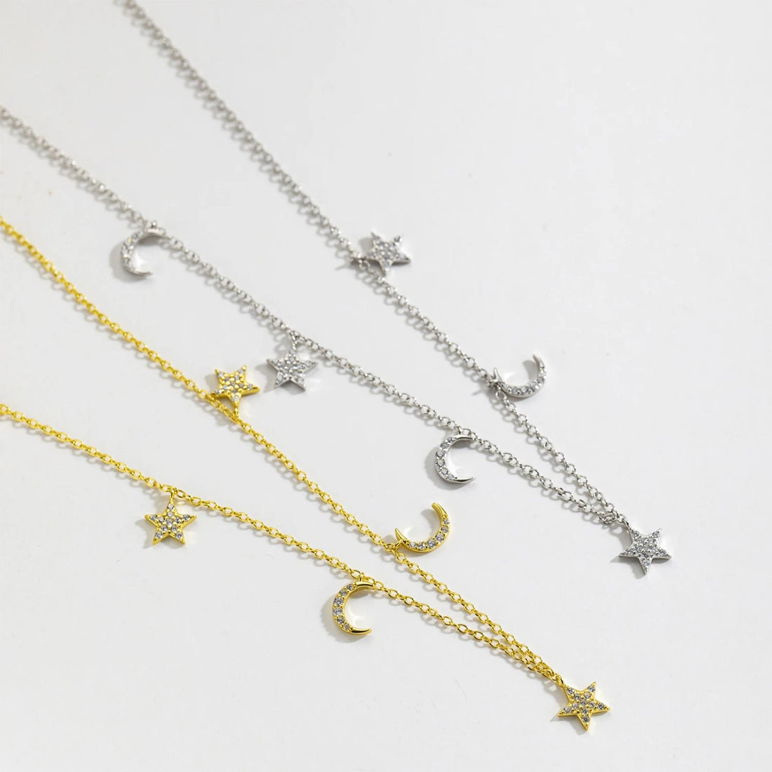Moon & Star Necklace