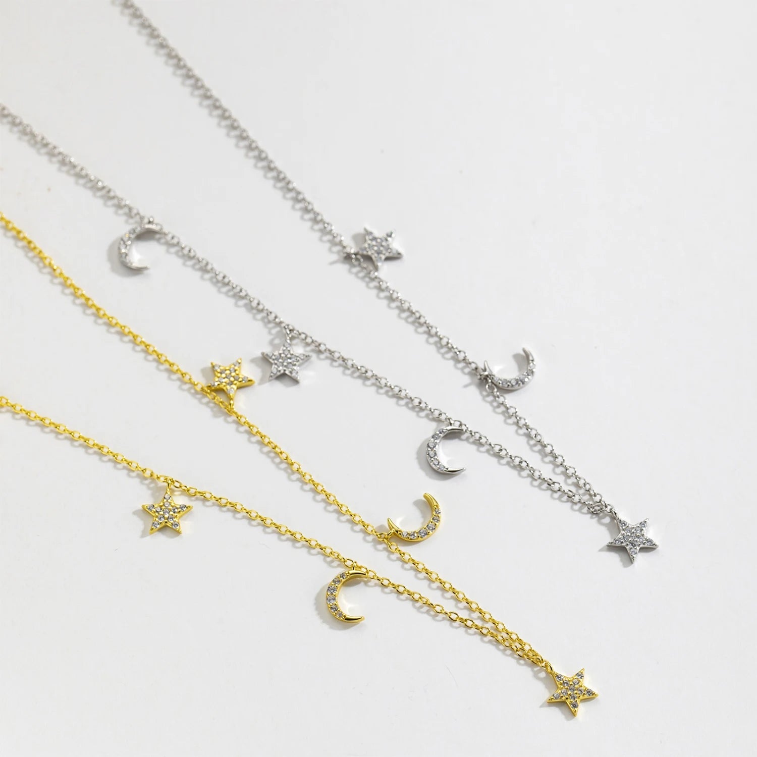 Moon & Star Necklace