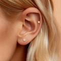 Daisy Flower Stud Earrings