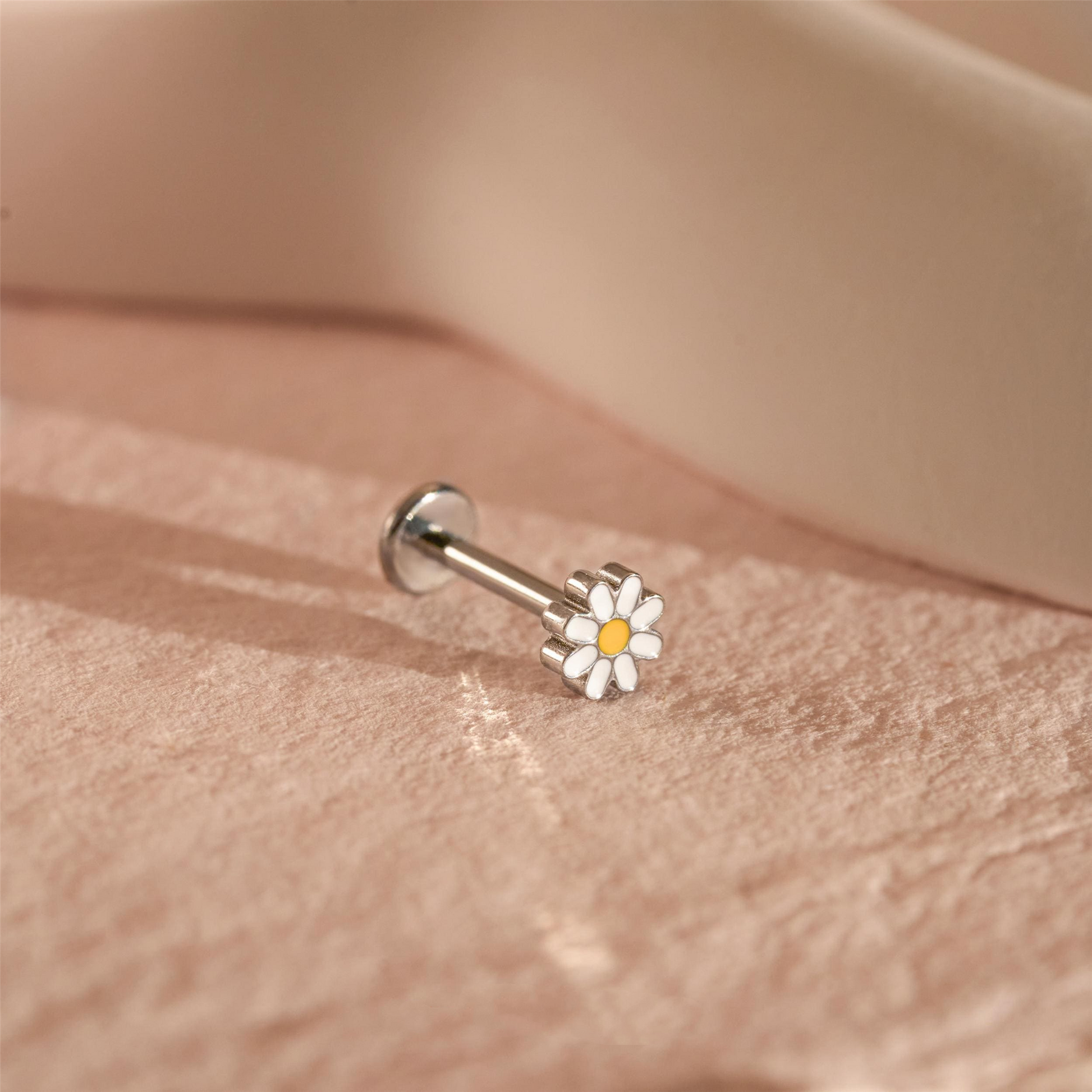 Daisy Flower Stud Earrings