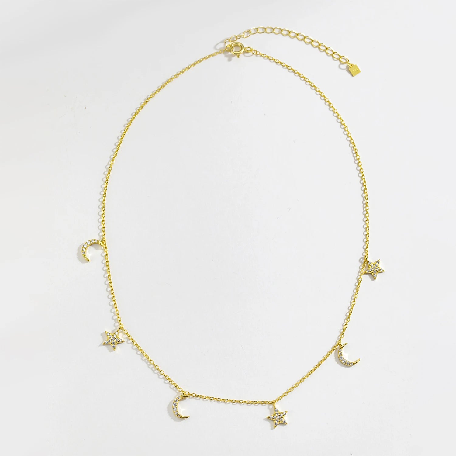 Moon & Star Necklace