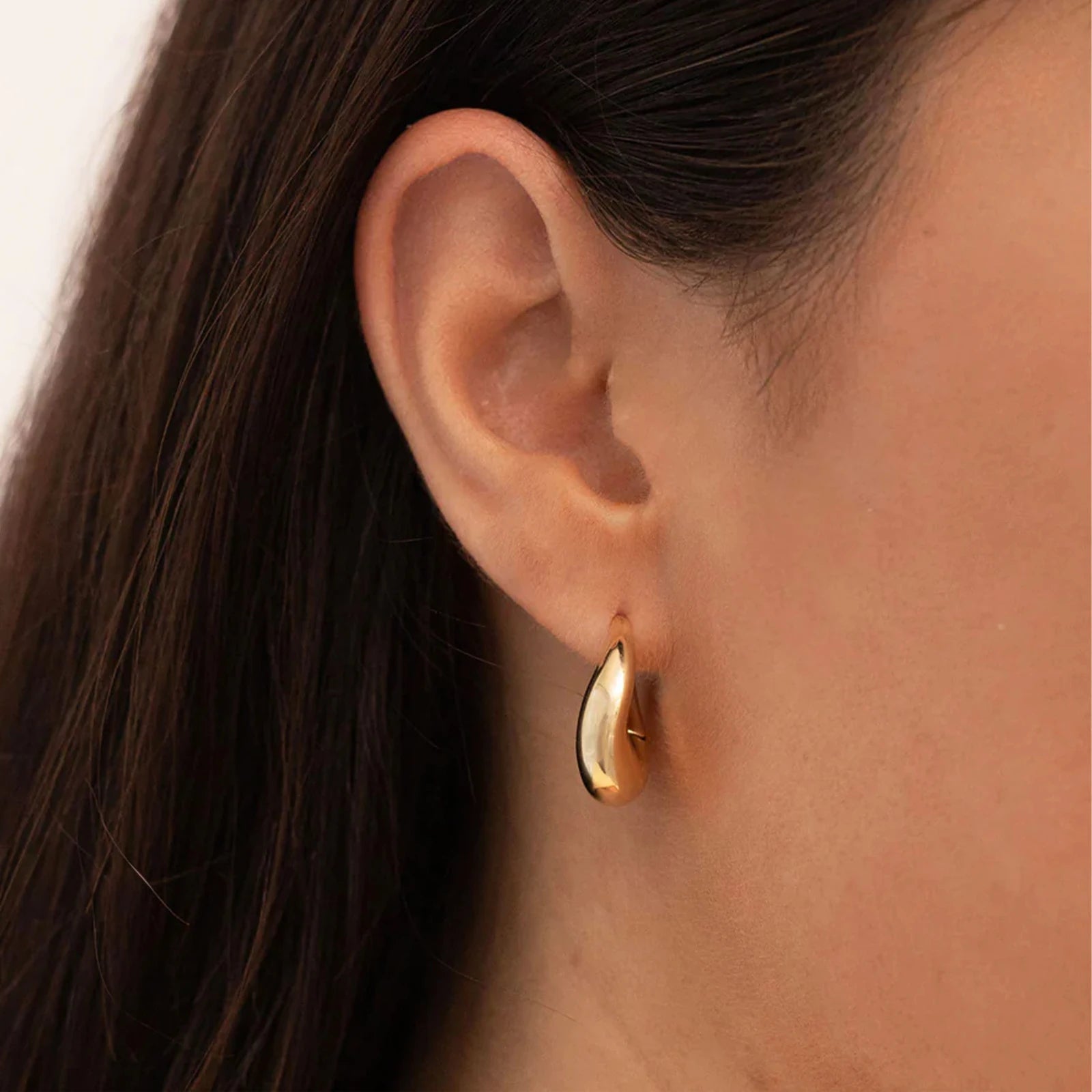 Teardrop Stud Earrings
