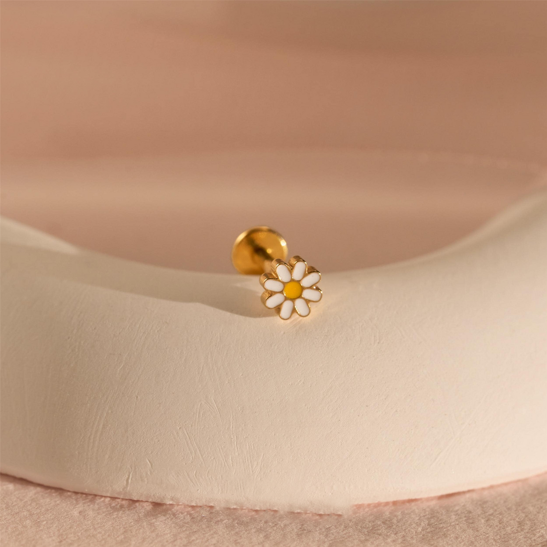 Daisy Flower Stud Earrings