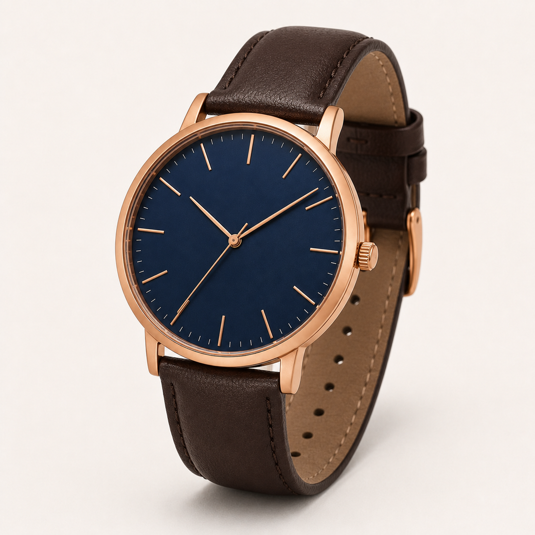 Moss Graphite Minimal Watch