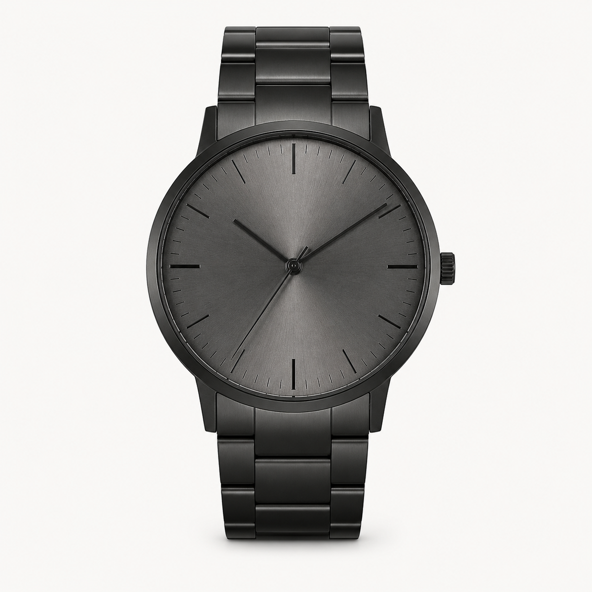 Black Gold Statement Dial Watch