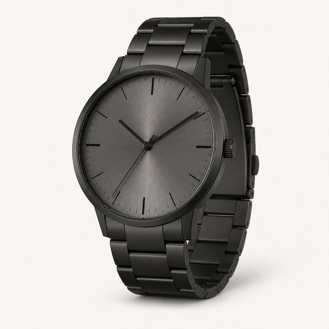 Black Gold Statement Dial Watch