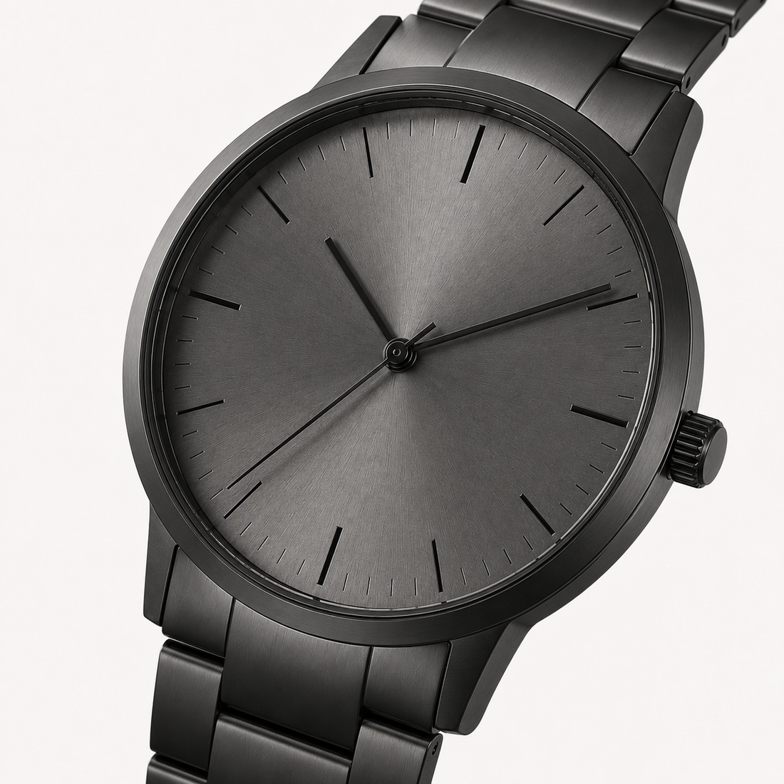 Black Gold Statement Dial Watch