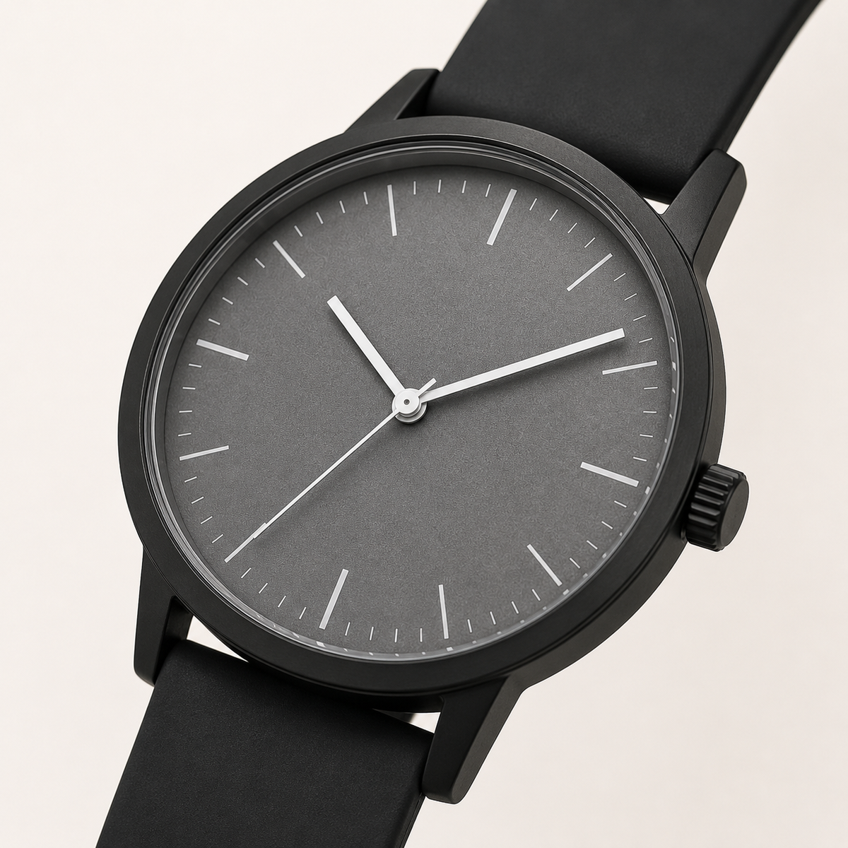 Black Contemporary Watch