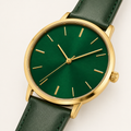 Navy Green Classic Watch