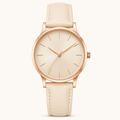 Navy White Contemporary Watch