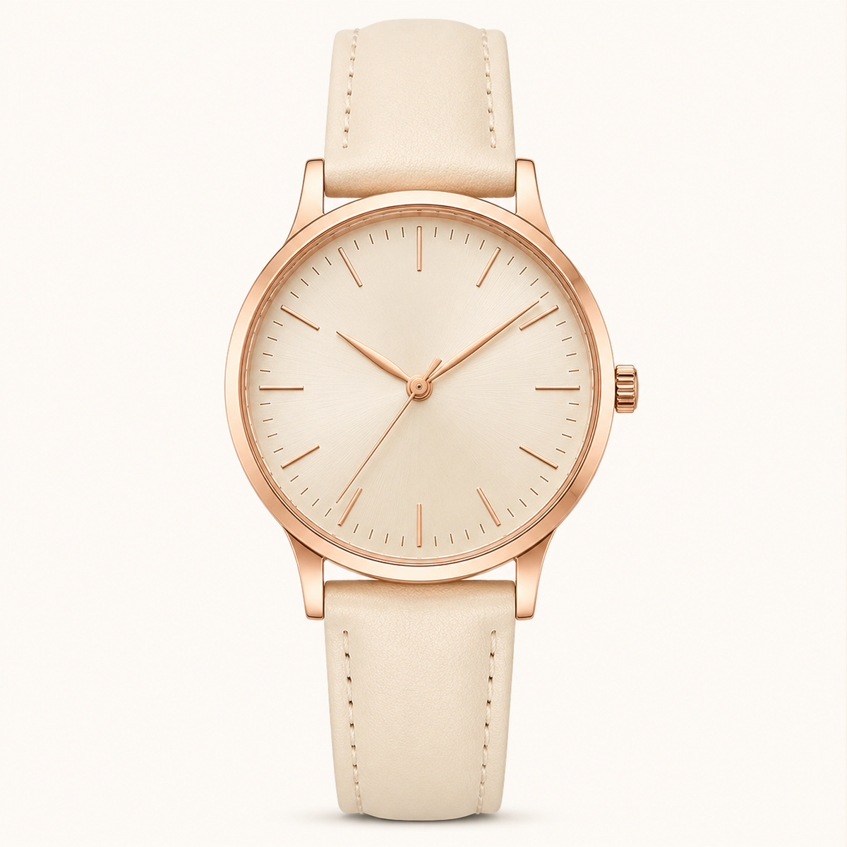Navy White Contemporary Watch
