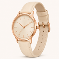 Navy White Contemporary Watch