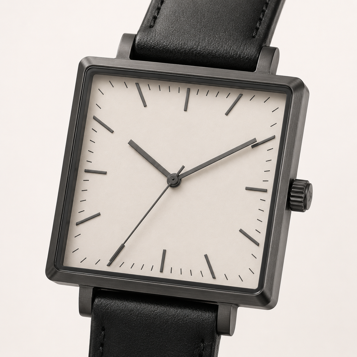 Cream Copper Classic Watch