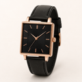 Black Steel Statement Dial Watch