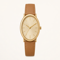 Brown Steel Refined Everyday Watch