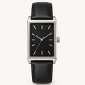 Black Steel Contemporary Watch