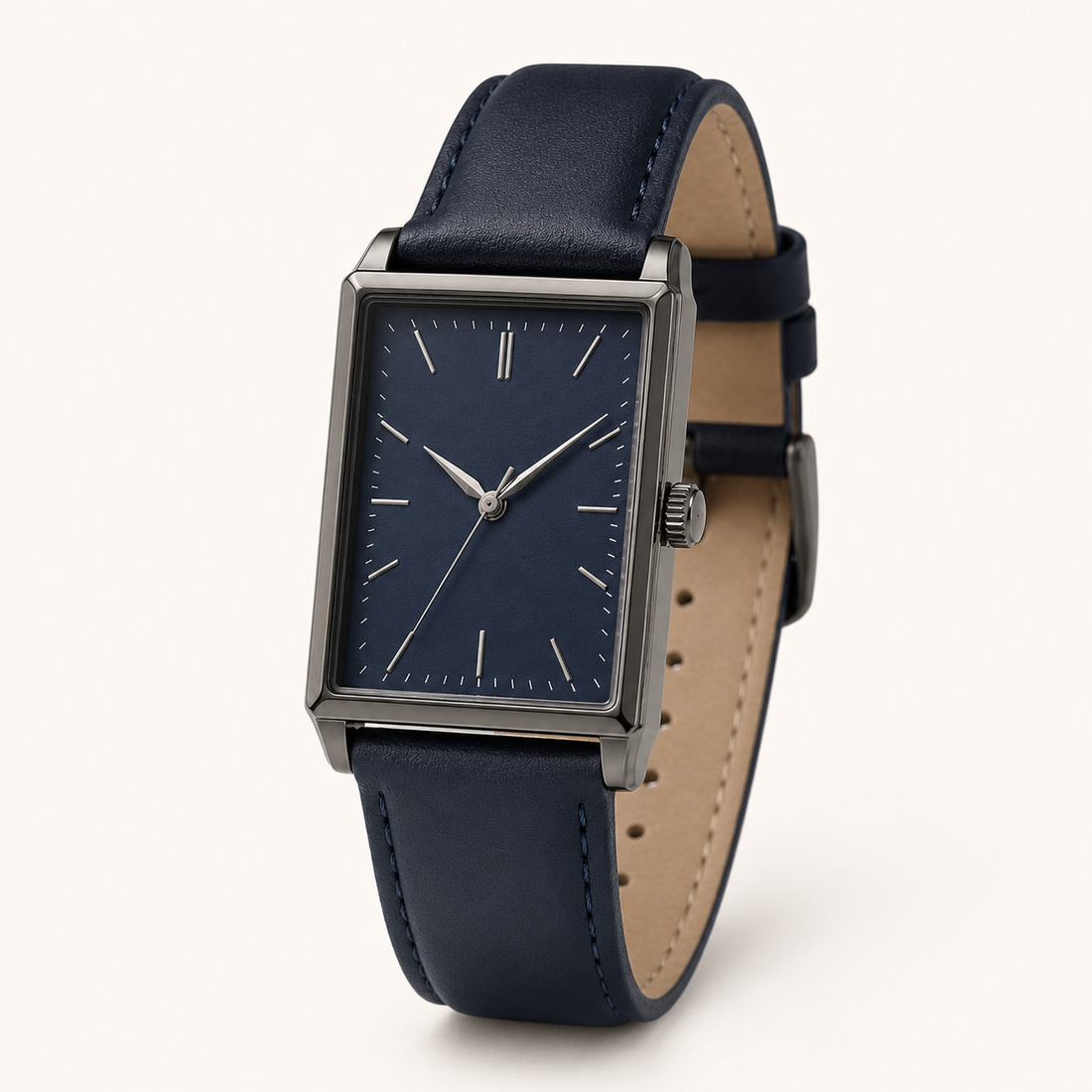 Black Steel Classic Watch