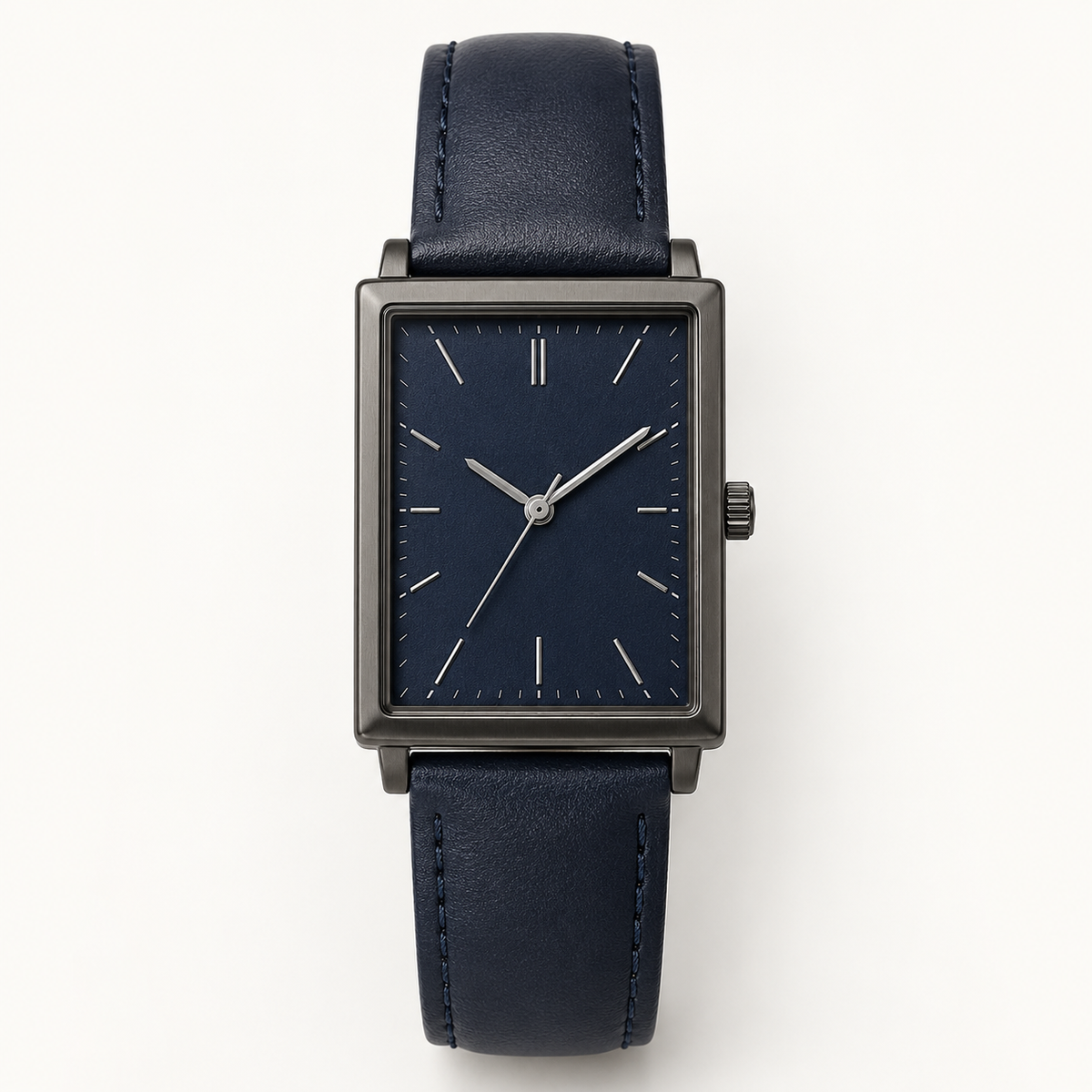 Black Steel Classic Watch