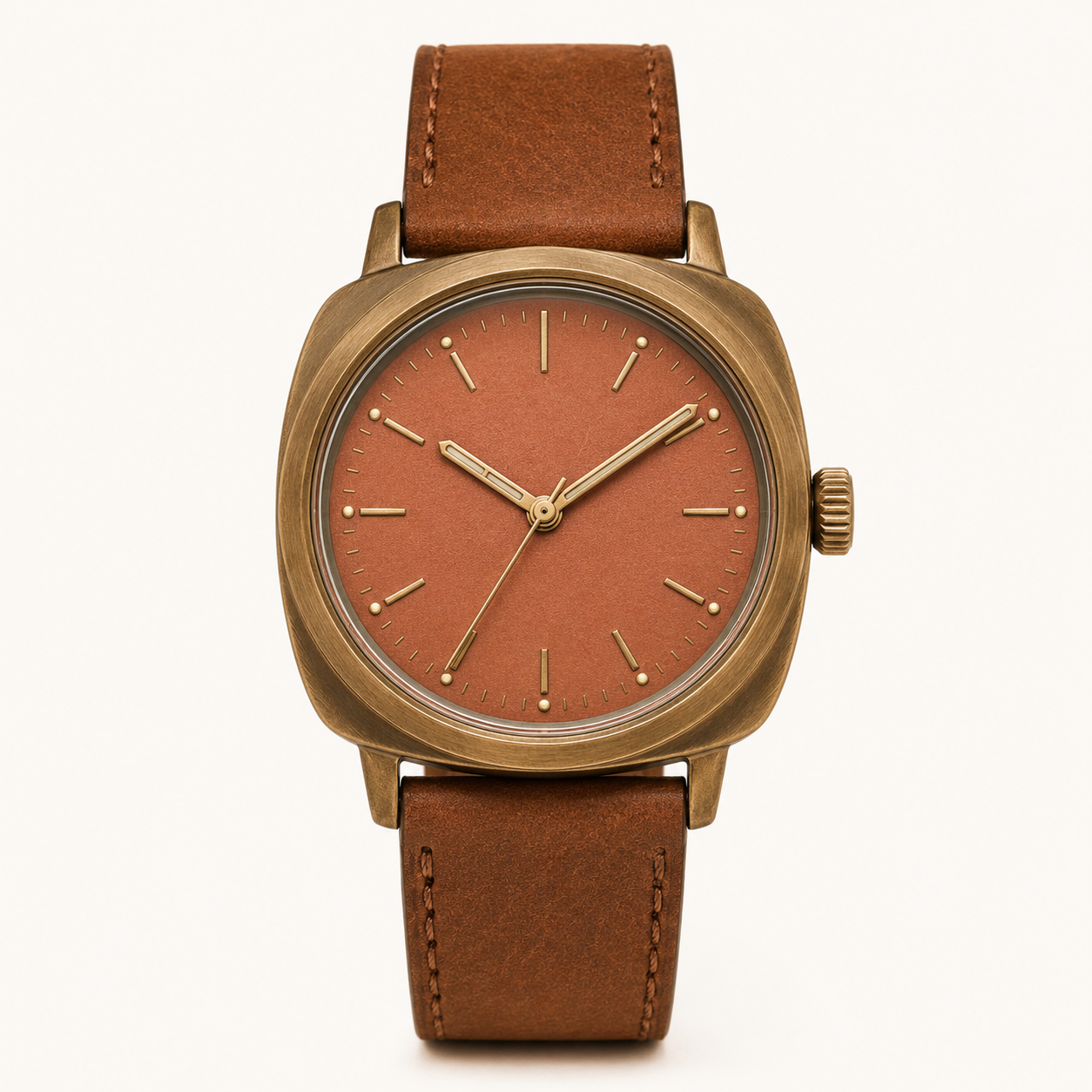 Brown Gold Refined Everyday Watch