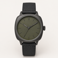 Green Titanium Minimal Watch
