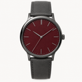 Red Platinum Minimal Watch