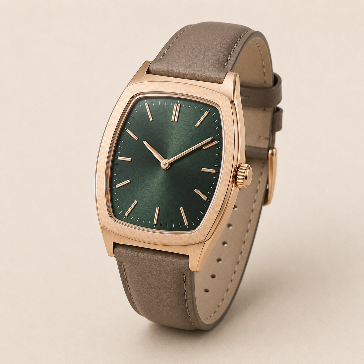 Sage Green Contemporary Watch