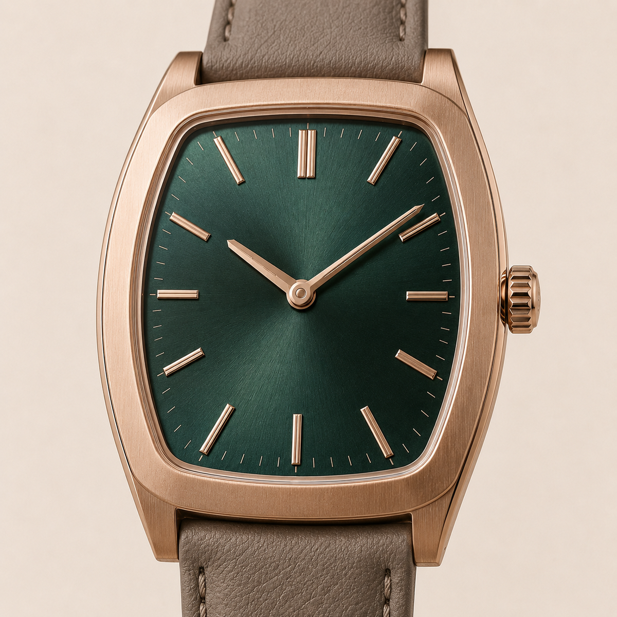 Sage Green Contemporary Watch