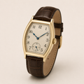 Burgundy Gold Contemporary Watch