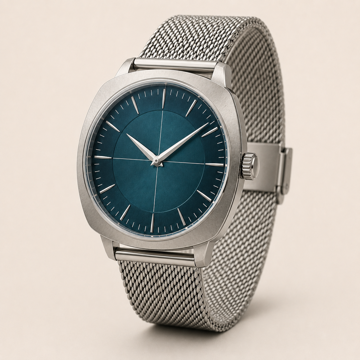 Burgundy Steel Refined Everyday Watch