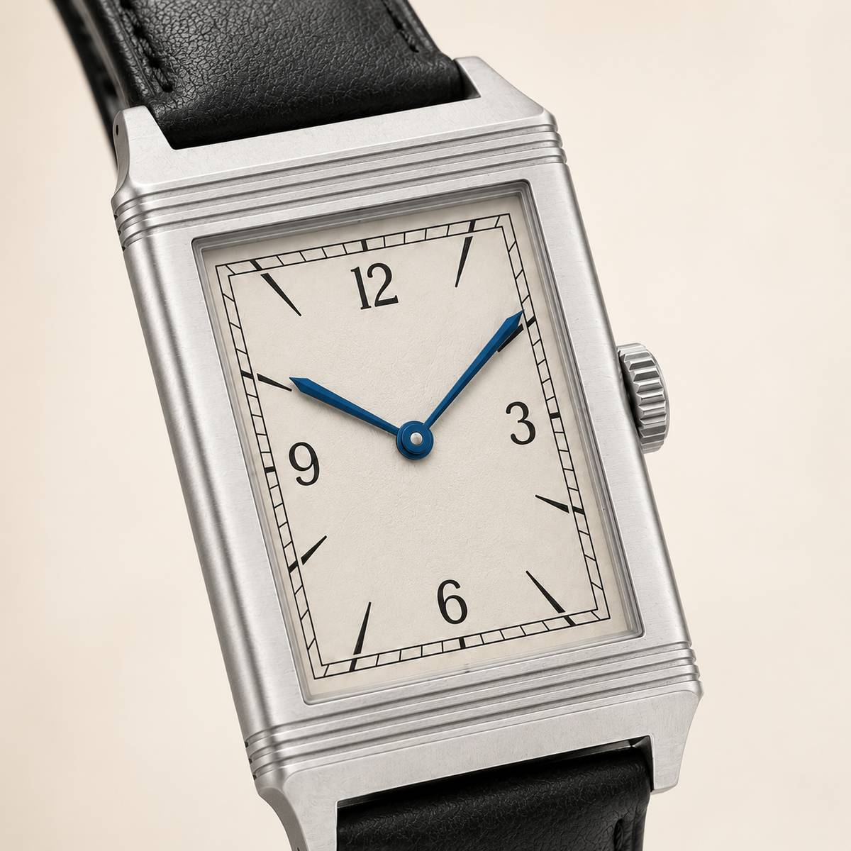 Azure Silver Minimal Watch