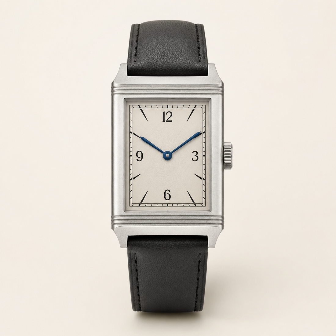 Azure Silver Minimal Watch