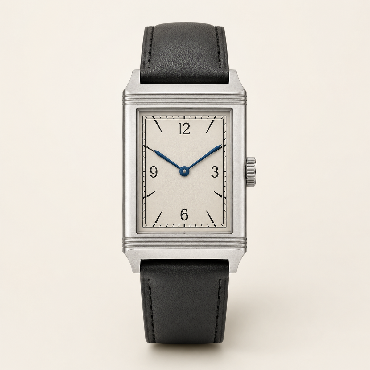 Azure Silver Minimal Watch