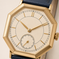 Teal Gold Statement Dial Watch