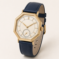Teal Gold Statement Dial Watch
