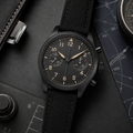 Smoke Black Statement Dial Watch