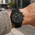 Smoke Black Statement Dial Watch