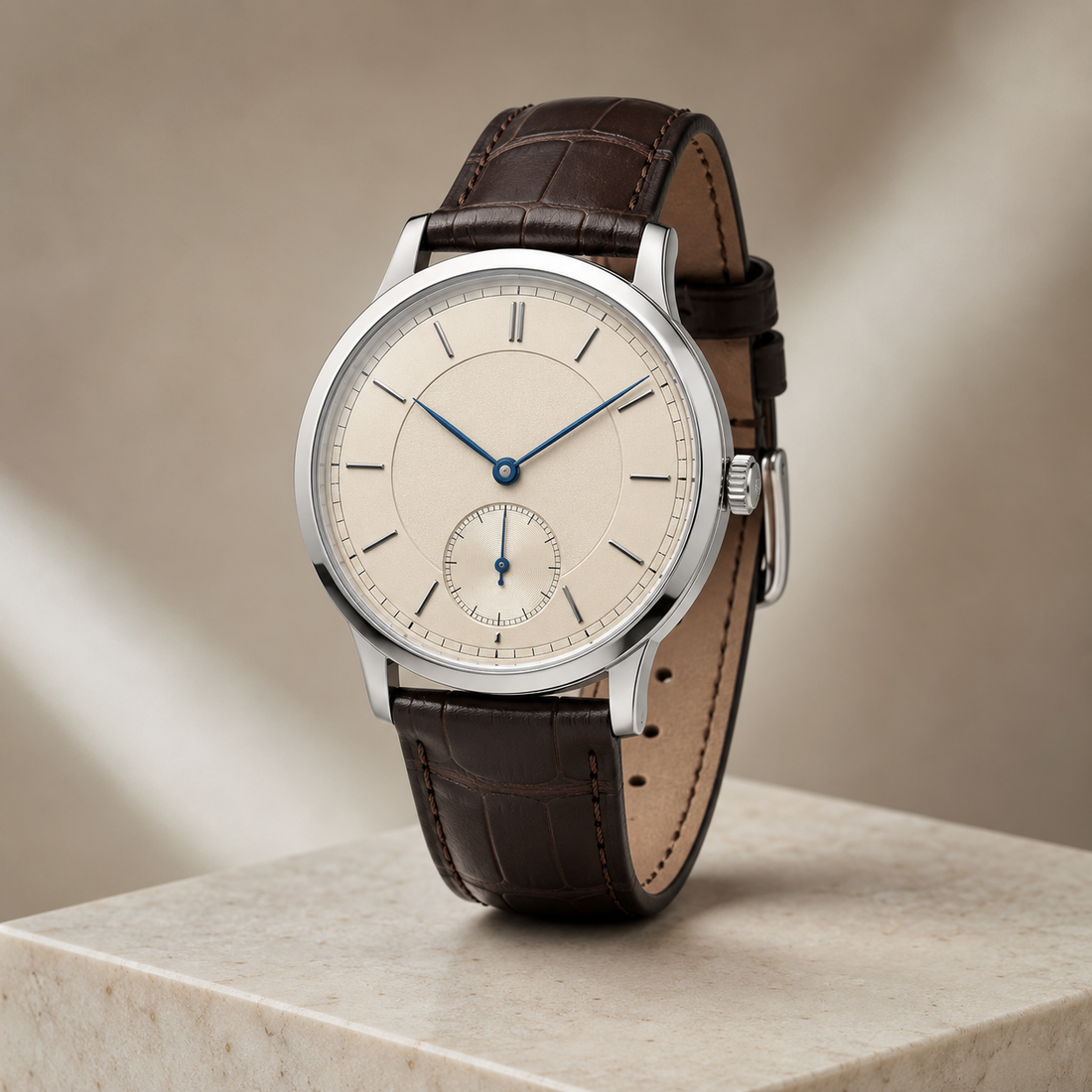 Smoke Silver Refined Everyday Watch