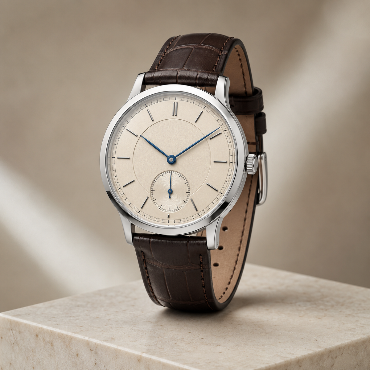 Smoke Silver Refined Everyday Watch
