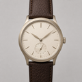 Smoke Silver Minimal Watch