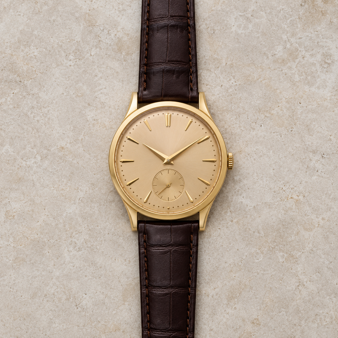 Emerald Gold Contemporary Watch