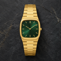 Emerald Gold Statement Dial Watch