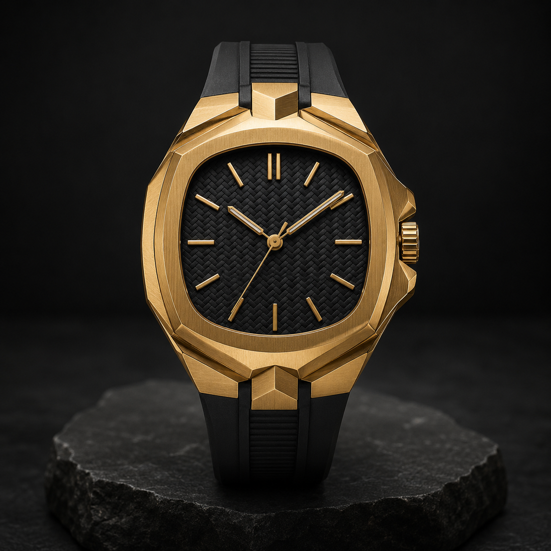 Emerald Gold Classic Watch