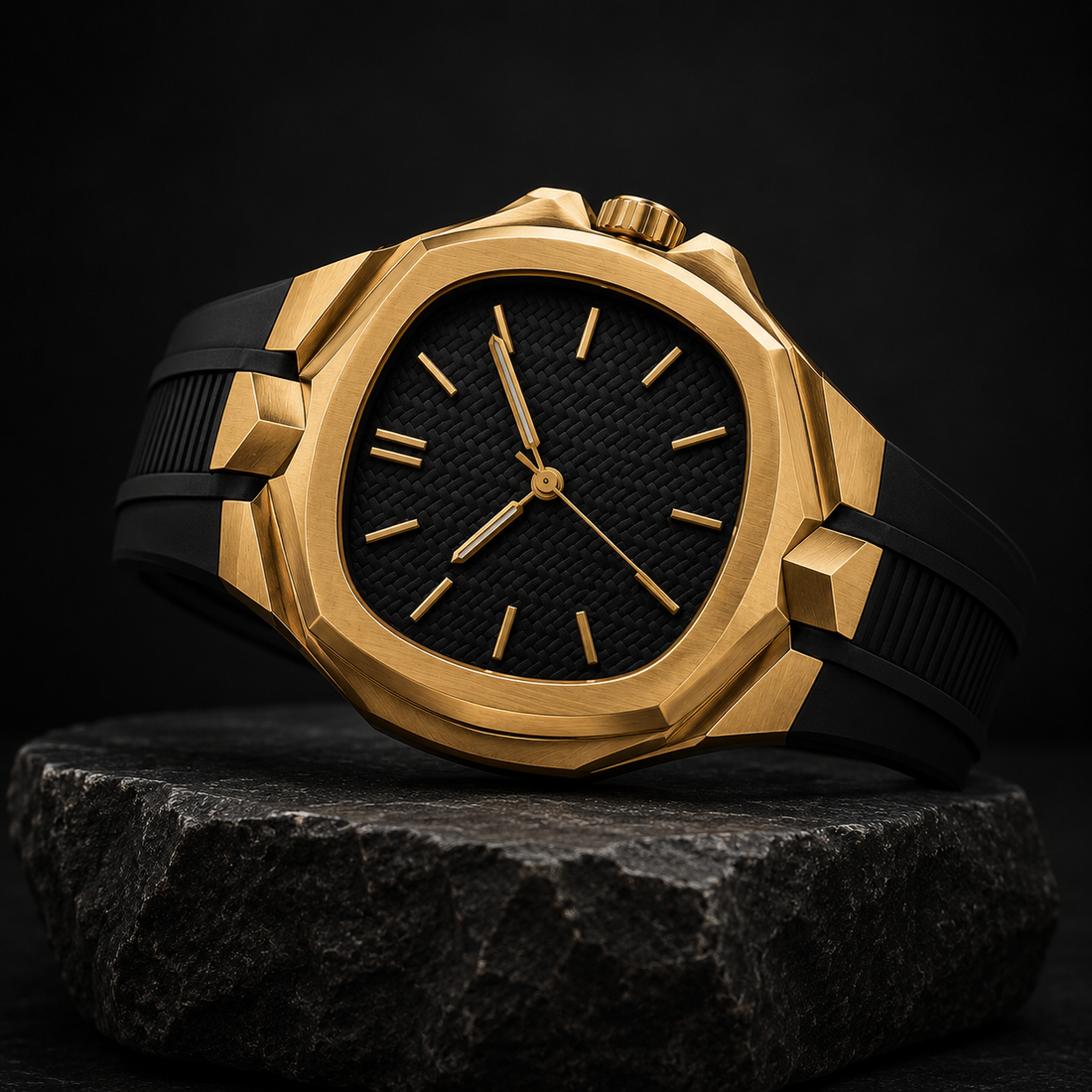 Emerald Gold Classic Watch